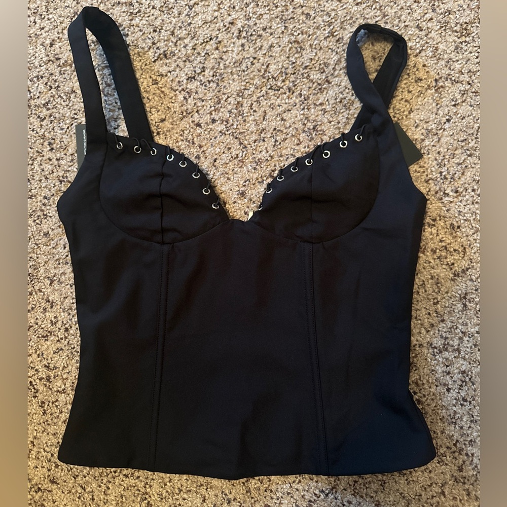 White Fox Tell Me I’m Wrong Bustier Top